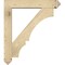 Ekena Millwork Balboa Arts and Crafts Rough Sawn Bracket w/ Offset Brace, Douglas Fir, 6"W x 30"D x 34"H BKT0604X30X34BOA03RDF - alternate 2